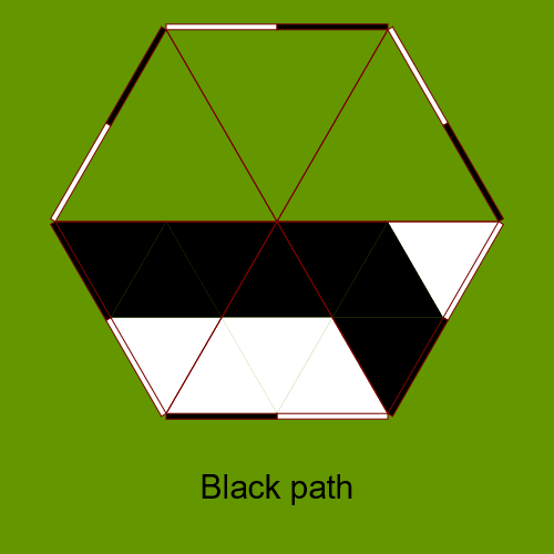 Black path